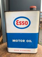 Esso Motor Oil Öldose 60er weiß Deko Vespa Garage Harley VW VNL Nordrhein-Westfalen - Korschenbroich Vorschau