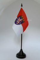 Tisch Fahne Deutschland Hessen ca.10 x 15cm Tisch Flagge NEU! Baden-Württemberg - Hemsbach Vorschau