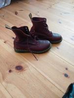 Dr. Martens Boots, bordeaux rot, Größe 38, Leder Schleswig-Holstein - Schleswig Vorschau