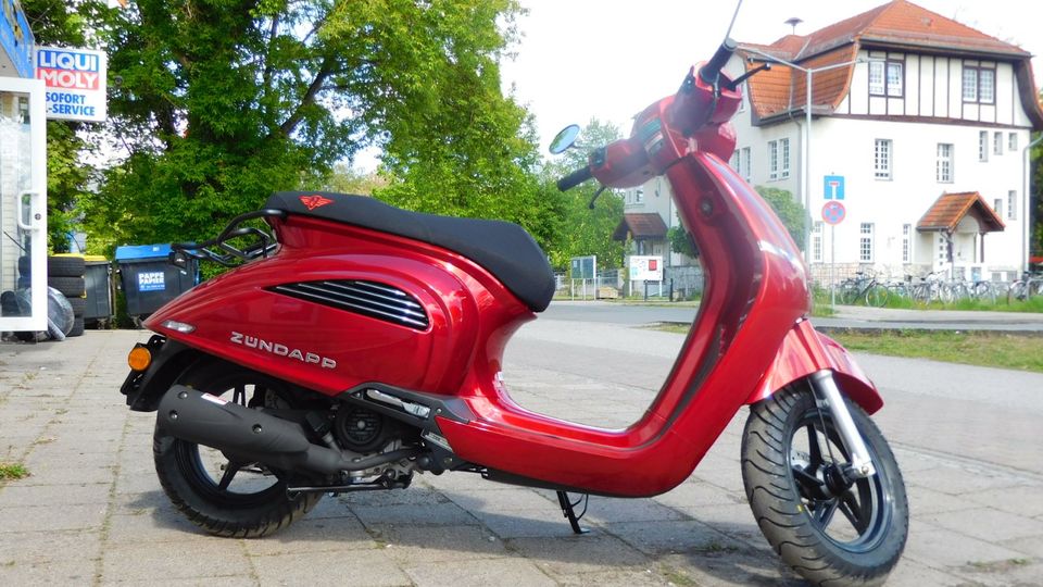 Zündapp Bella R50 Euro5 rot *NEU* Versand möglich in Falkensee