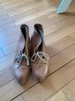 Lederschuh beige mjus Bayern - Memmingen Vorschau