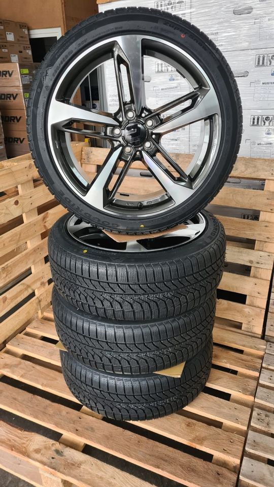 18 Zoll 2DRV DS1 Wheelworld 5x112 Felgen Grau Poliert Allwetterreifen Kompletträder Audi A4 B8 8K S Line A6 4F Mercedes E Klasse W212 W213 Ganzjahresreifen Allwetterräder NEU in Rodgau