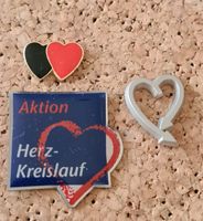 Pins Doppelherz Herz Aktion Herz Kreislauf Rheinland-Pfalz - Zweibrücken Vorschau