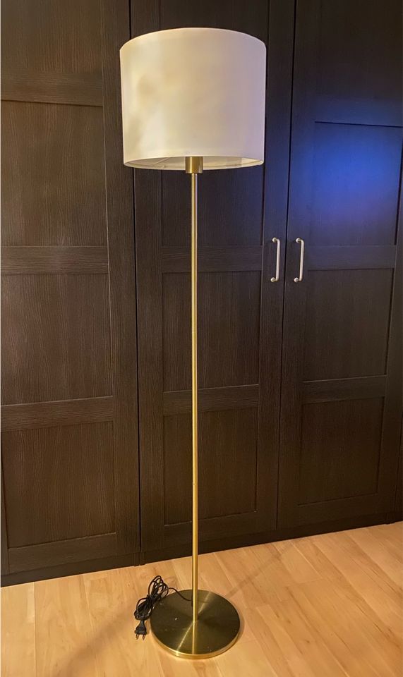 Ikea NYMÖ SKAFTET Standleuchte Messing Lampe Stehlampe in Duisburg