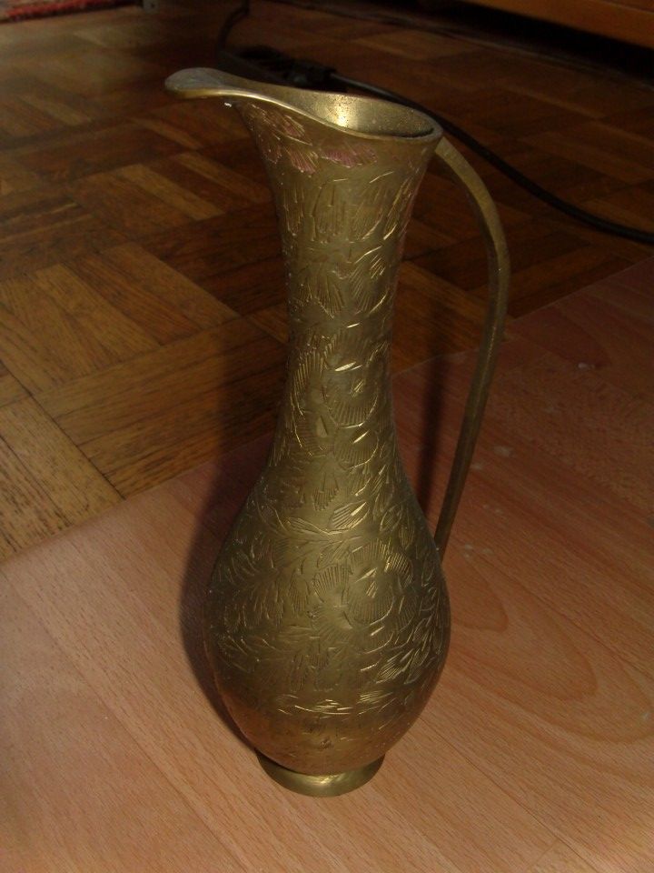 Sehr schöne antike Vase Messing ca. 25 cm in Berlin