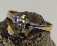 ⭐️ Brillant solitär Ring in 585 Gold Brillant Mecklenburg-Vorpommern - Wolgast Vorschau