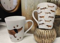 Dackel Tasse Becher Teckel Dachshund Typ A/Typ B  9 x 10 cm 300ml Nordrhein-Westfalen - Moers Vorschau