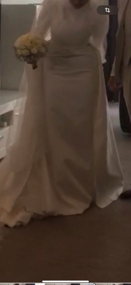 Brautkleid / Standesamtkleid / Nikkah / Hochzeitskleid / hijab in Marl