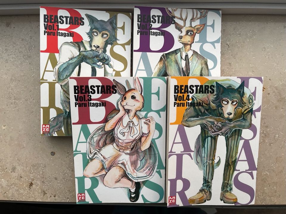 Animebuch: Beastars 1-4 / Anime Film Bücher Günstiger !! in Flensburg