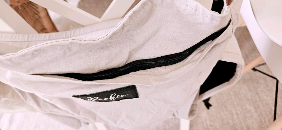Rookie Revolution Babytrage auch für Newborn Leder Beige in Issum