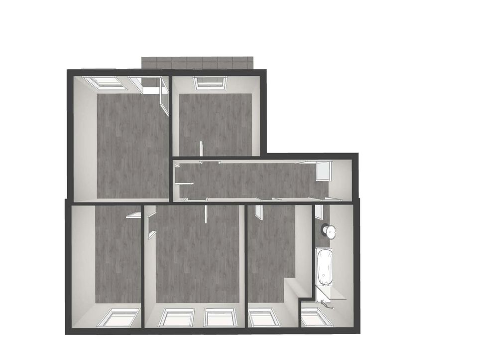 vermietetes Reihenmittelhaus in Zentrumsnähe von Werdau in Werdau