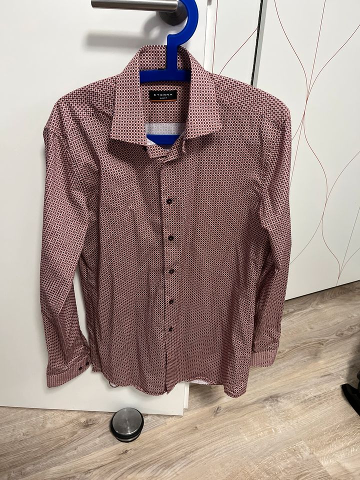 Eterna Hemd slim fit Größe 40 15 1/4 in Fintel