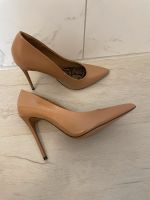 Zara Pumps beige nude 37 lack Leder München - Au-Haidhausen Vorschau