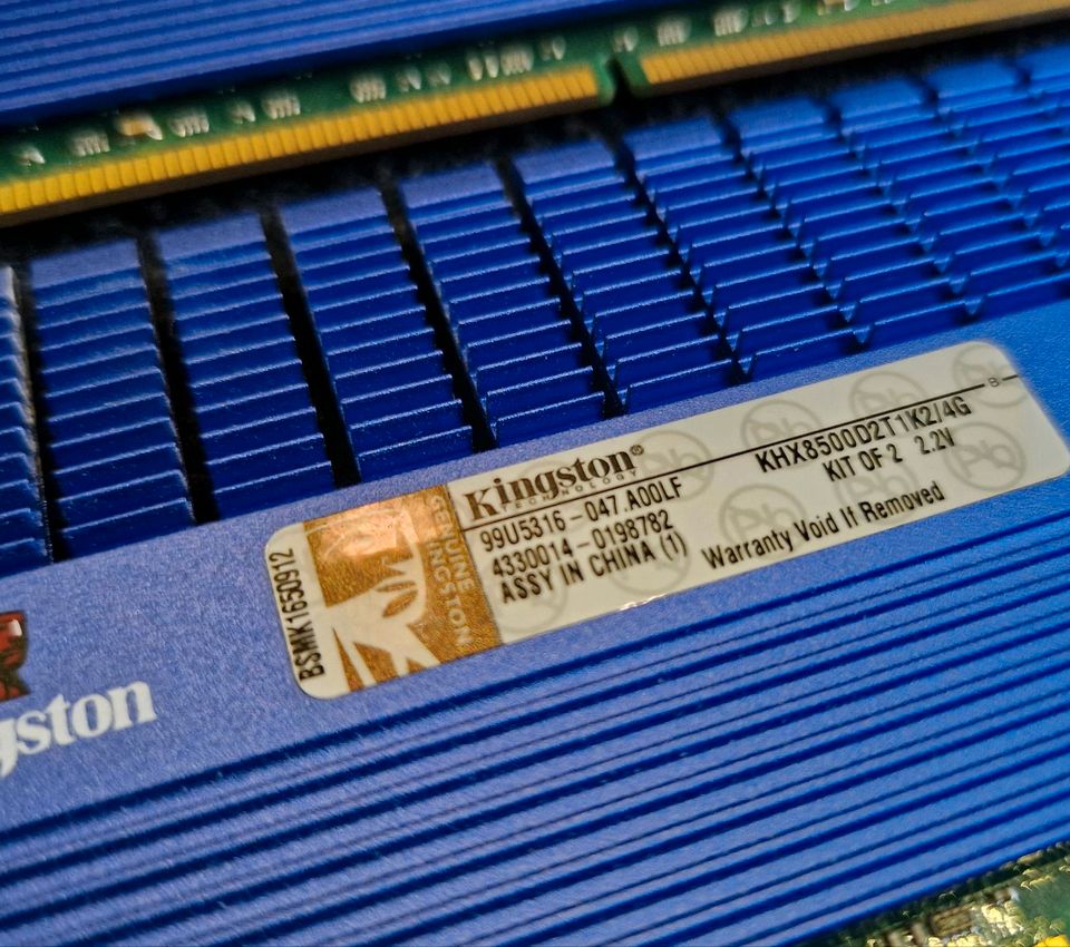 Kingston ddr2 2x2Gb PC2 8500 1066Mhz Retro gaming in Schöneiche bei Berlin