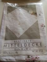 Bestickte Mitteldecke, neu ! Hessen - Allendorf Vorschau