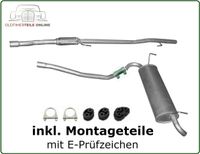 Auspuff Set für FIAT Panda II (169) 1.2 4x4 Endschalldämpfer Frankfurt am Main - Westend Vorschau