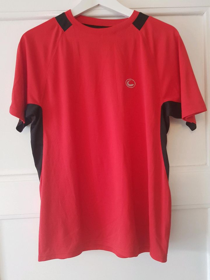 Pro Touch Sportshirt M 38 Rot Schwarz T-Shirt Sport Fitness Gym in Rotenburg