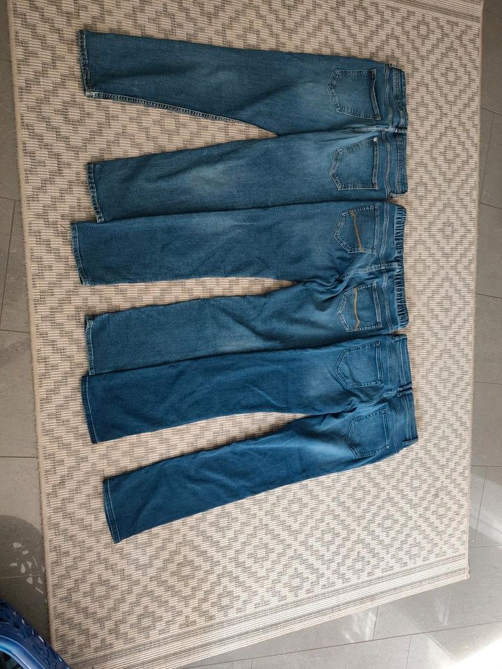 Bekleidungspaket 3x Jeans Gr. 164 Top Zustand in Eschweiler