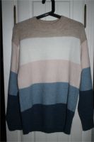 H&M Winterpullover Pulli warm Gr. S M 38 40 gestreift beige blau Niedersachsen - Achim Vorschau