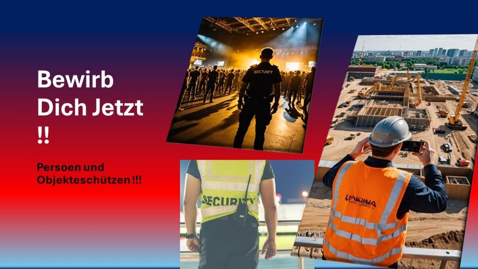 Sicherheitsmitarbeiter Objektschutz - Dringend Mitarbeiter gesuch in Bottrop
