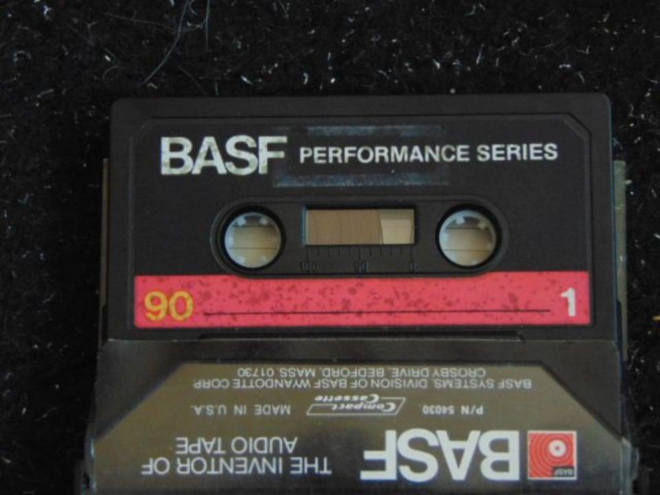 BASF- 90 Performance Series - Tape - Cassette - Made in USA in Nürnberg (Mittelfr)