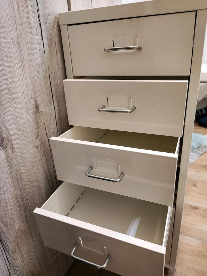 Reserviert❤️20€ Ikea  Metallcontainer Container Schubladenschrank in Oer-Erkenschwick