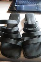 Damen Sandalen Crazy World Gr 39 schwarz nur 2 x getragen Hessen - Usingen Vorschau