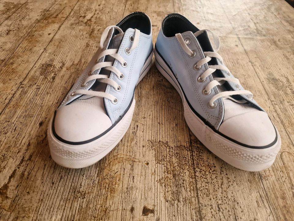 Converse Allstar Plateau Leder in Creglingen