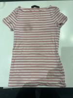 Hallhuber T-Shirt rosa/weiß gestreift Baden-Württemberg - Karlsruhe Vorschau