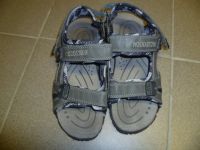 schöne Jungen Sandalen Sandaletten offene Schuhe Gr. 28 grau blau Thüringen - Elxleben an der Gera Vorschau