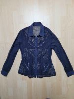 Bluse,  Blusenjacke Gr. 36 38,  S, von Heine, mit Steinchen und P Sachsen - Rochlitz Vorschau