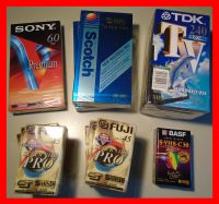 VHS S-VHS S-VHS-C Video Cassetten Kassetten neuwertig in OVP Niedersachsen - Weyhe Vorschau