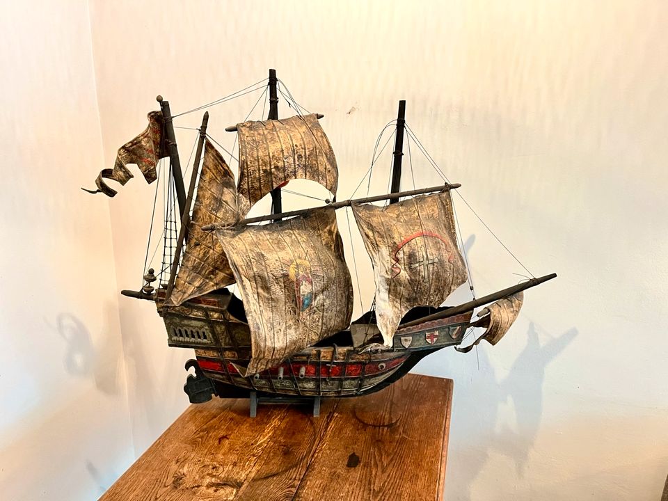 Modellschiff Spanische Galeone Segelschiff in Hamburg