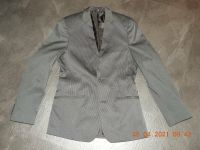 schwarzes Nadelstreifen Jackett Sakko Blazer Gr. 164 von C&A Berlin - Hohenschönhausen Vorschau