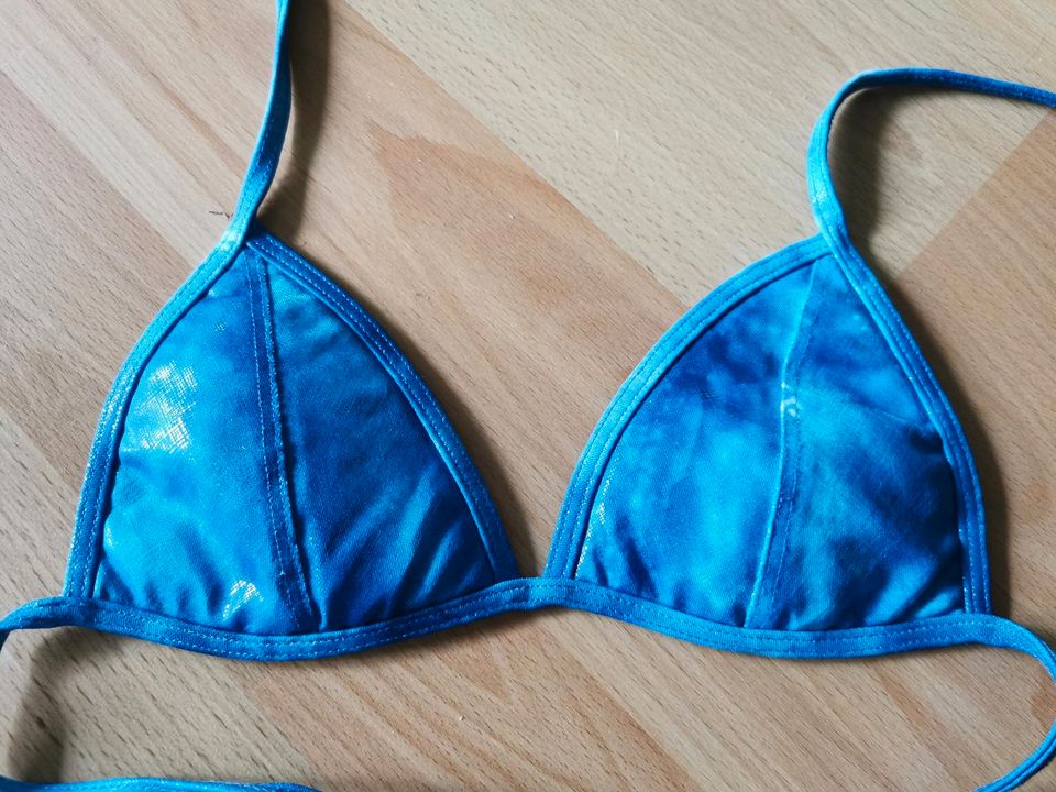 Bikini blau, Größe XS / S, NEU in Döhlau