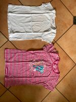 2tshirts 122 Mädchen pink weiß Schmetterling Palme Thüringen - Rudolstadt Vorschau