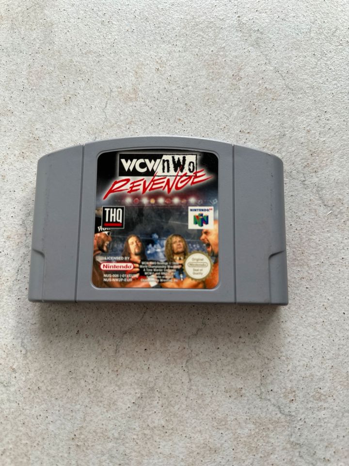 N64 Spiel WCWnWO Revenge Nintendo 64 in Waiblingen