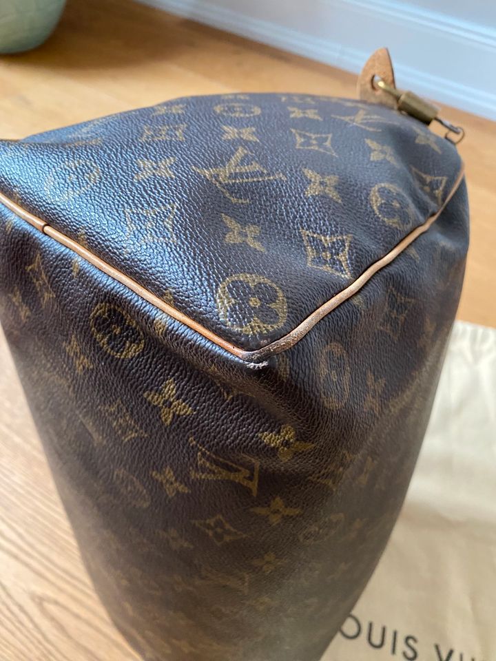 Original Louis Vuitton Speedy 35 Bag, Monogram Canvas in Hamburg