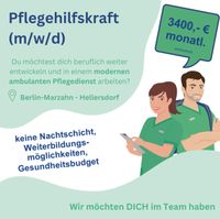 Pflegehelfer/in (m/w/d), Pflegehilfskraft (m/w/d), Altenpflegehelfer/in (m/w/d), Krankenpflegehelfer/in (m/w/d) Brandenburg - Ahrensfelde Vorschau