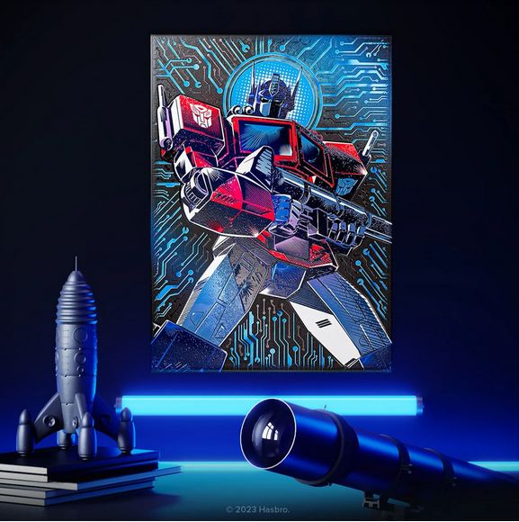 Displate Limited Edition Optimus Prime in Salzgitter