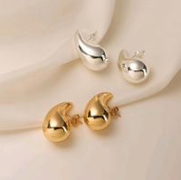Damen Ohrringe Wassertropfen Gold & Silber aus Edelstahl vergolde Duisburg - Duisburg-Süd Vorschau