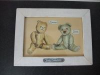 Bild Wandbild Vintage Bären Teddybär Kinderzimmer Deko Glasrahmen Essen - Essen-Werden Vorschau