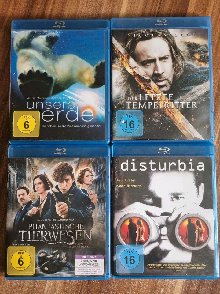 4 BluRays, pro Film 2€ alle für 5€! in Stemwede