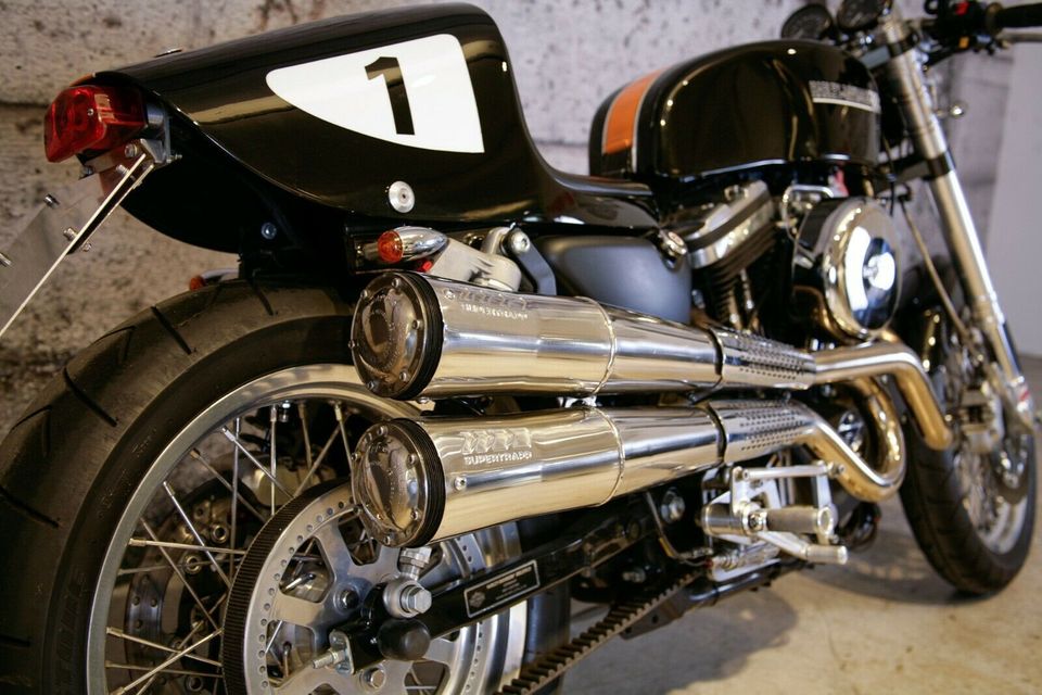 Harley-Davidson Sportster XL 1200R Storz Cafe Racer Umbau in Bielefeld