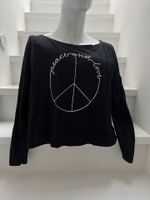 CONLEYS Blue Shirt schwarz Longsleeve 'Peace and Love' M Stuttgart - Möhringen Vorschau