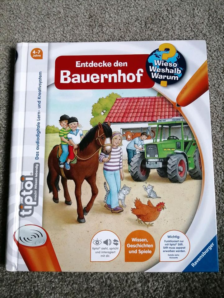 Tiptoi-Buch "Entdecke den Bauernhof" in Brunsbuettel