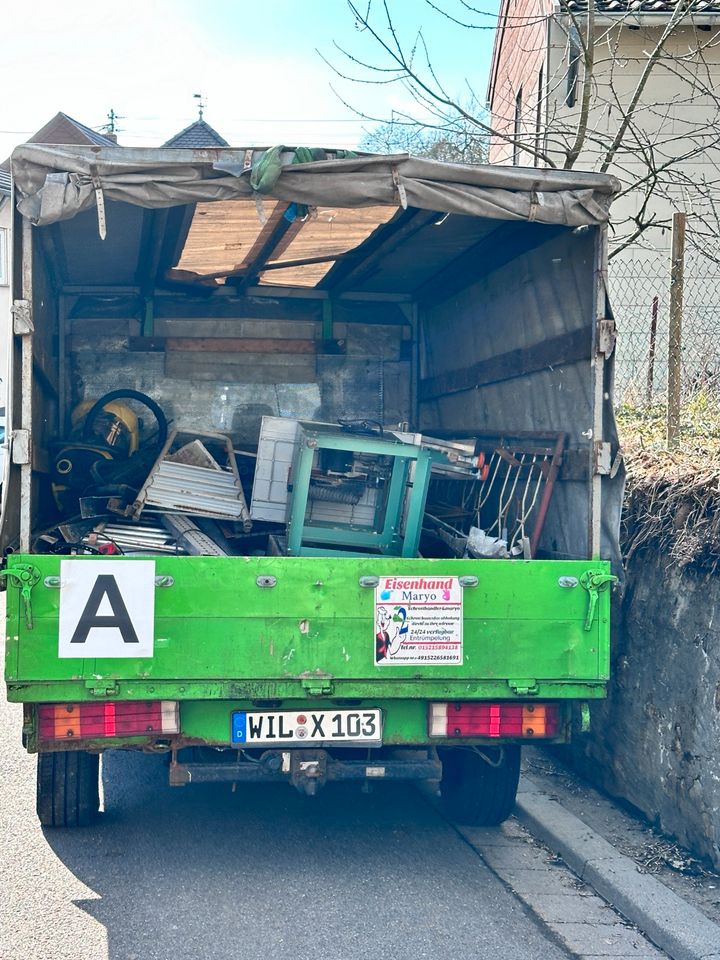 schrott kostenlos abholung direkt zu ihre adresse in Saarbrücken