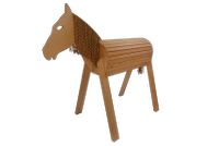 Holzpferd, Pony "Dakota", 109cm, sibirische Lärche Dithmarschen - Heide Vorschau