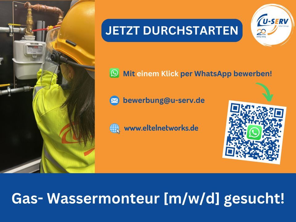 Gas- und Wasserinstallateur/Anlagenmechaniker/-in SHK (m/w/d) in Celle