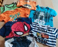 7 T-Shirts, Spiderman, Star Wars, Cars, blue seven Sachsen - Kirschau Vorschau